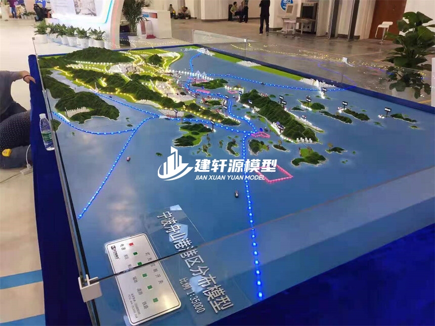 永昌地形地貌模型