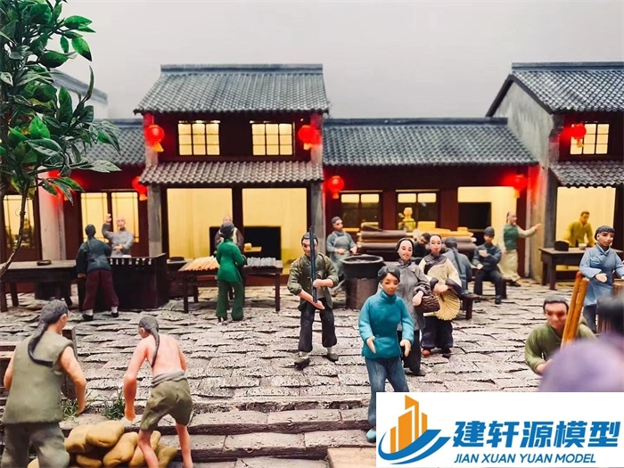 永昌香市微缩模型