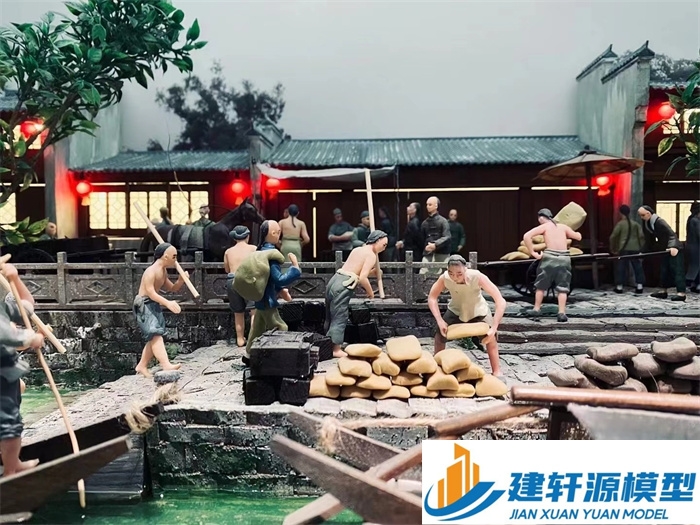 永昌博物馆江南水乡模型