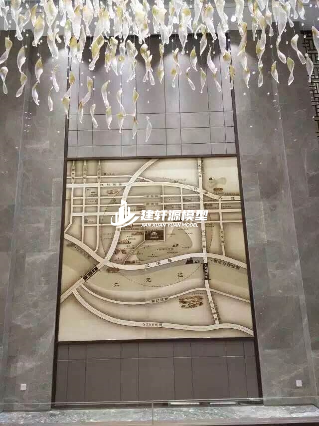 永昌木质壁挂模型